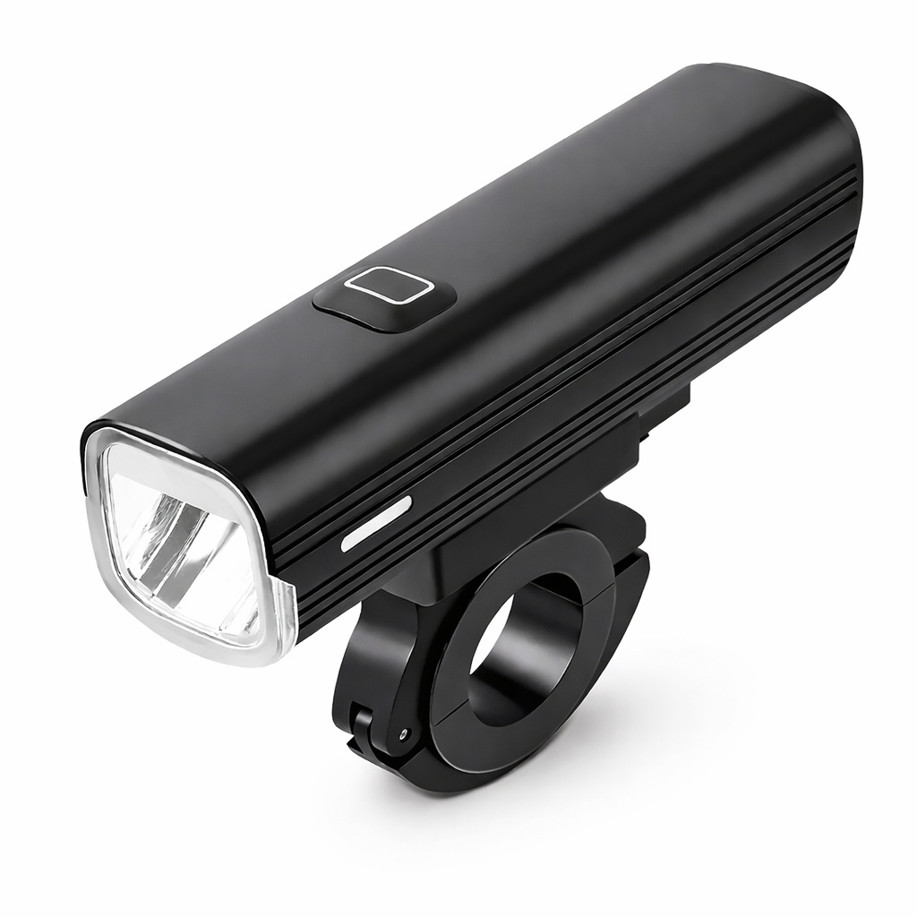 UrbanRide™ 1000 Lumen USB Oplaadbare Fietskoplamp – IPX6 Waterdicht